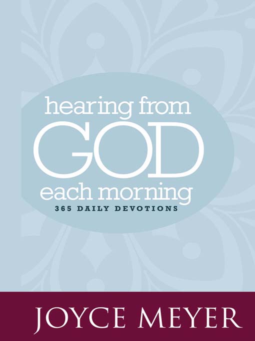 Title details for Hearing from God Each Morning by Joyce Meyer - Available